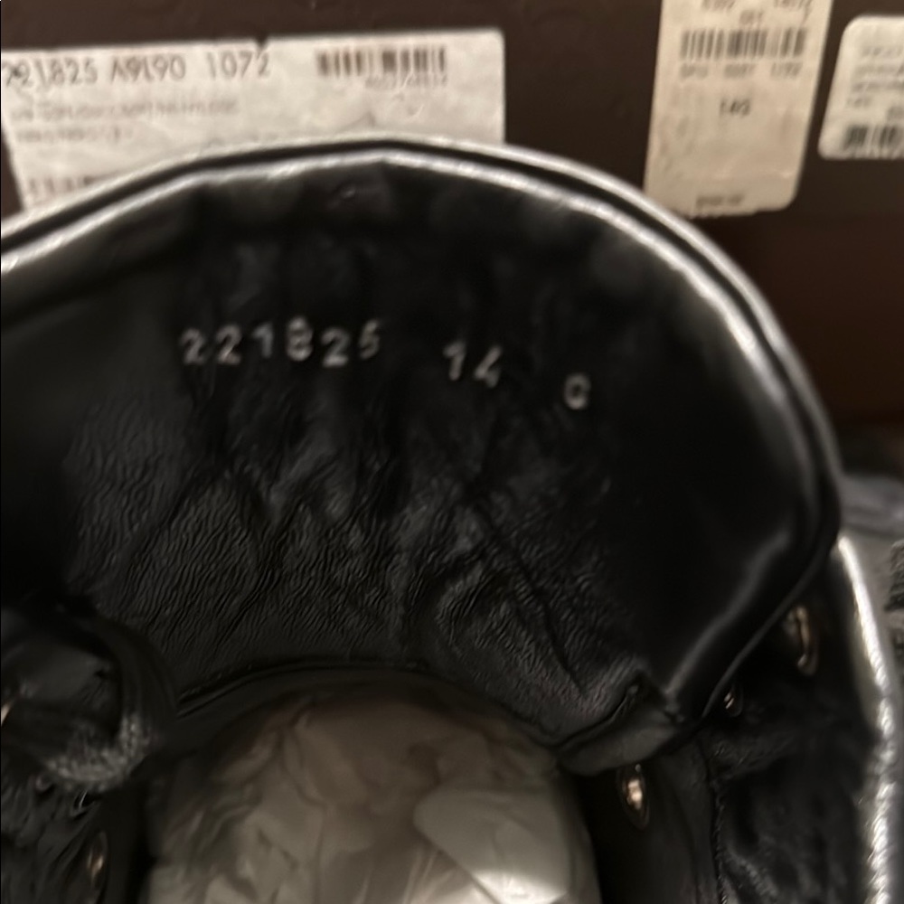 Gucci Black High-Top Sneakers - Picture 4 of 8